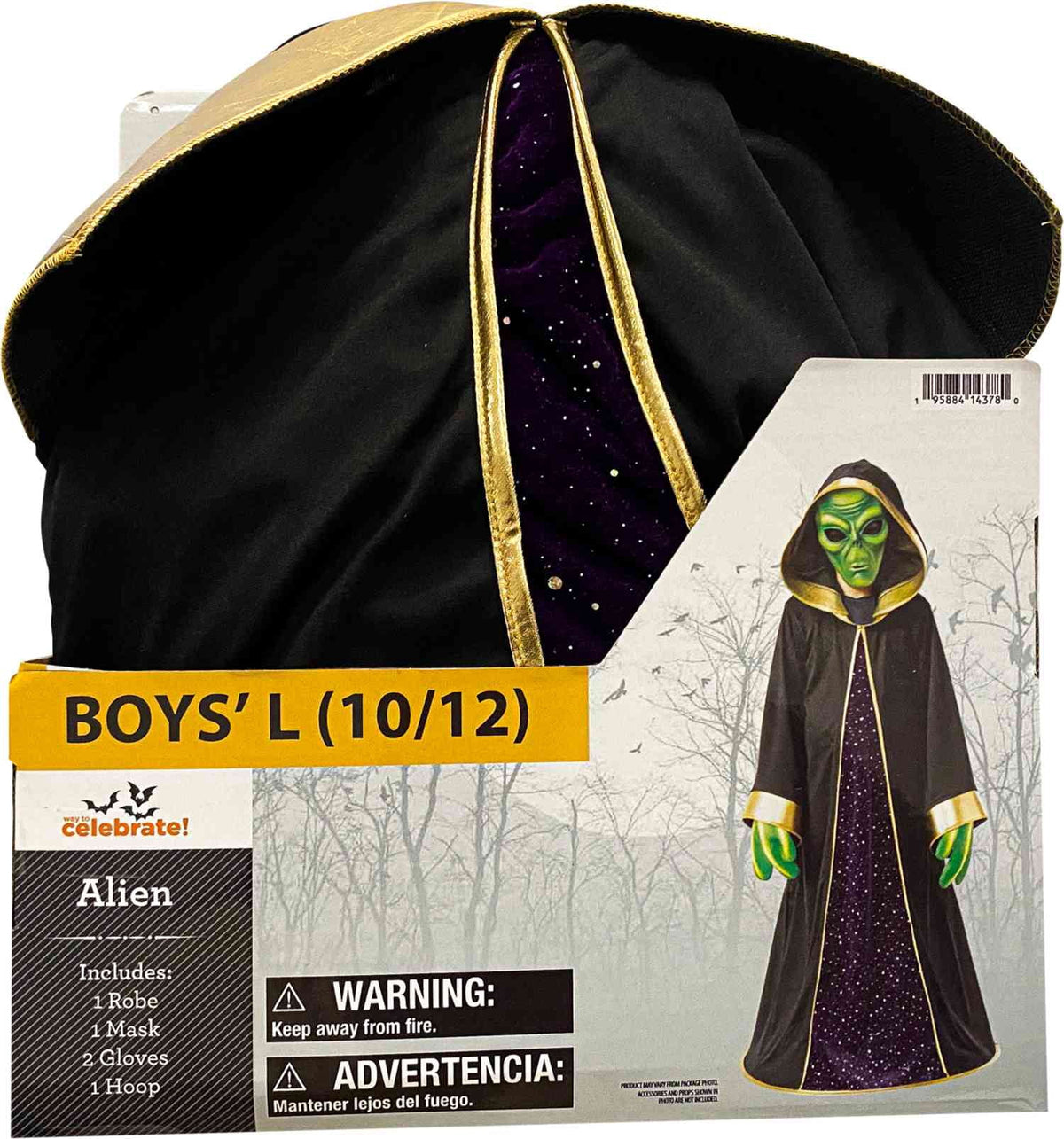 Alien Halloween Costume for Children, by Way to Celebrate