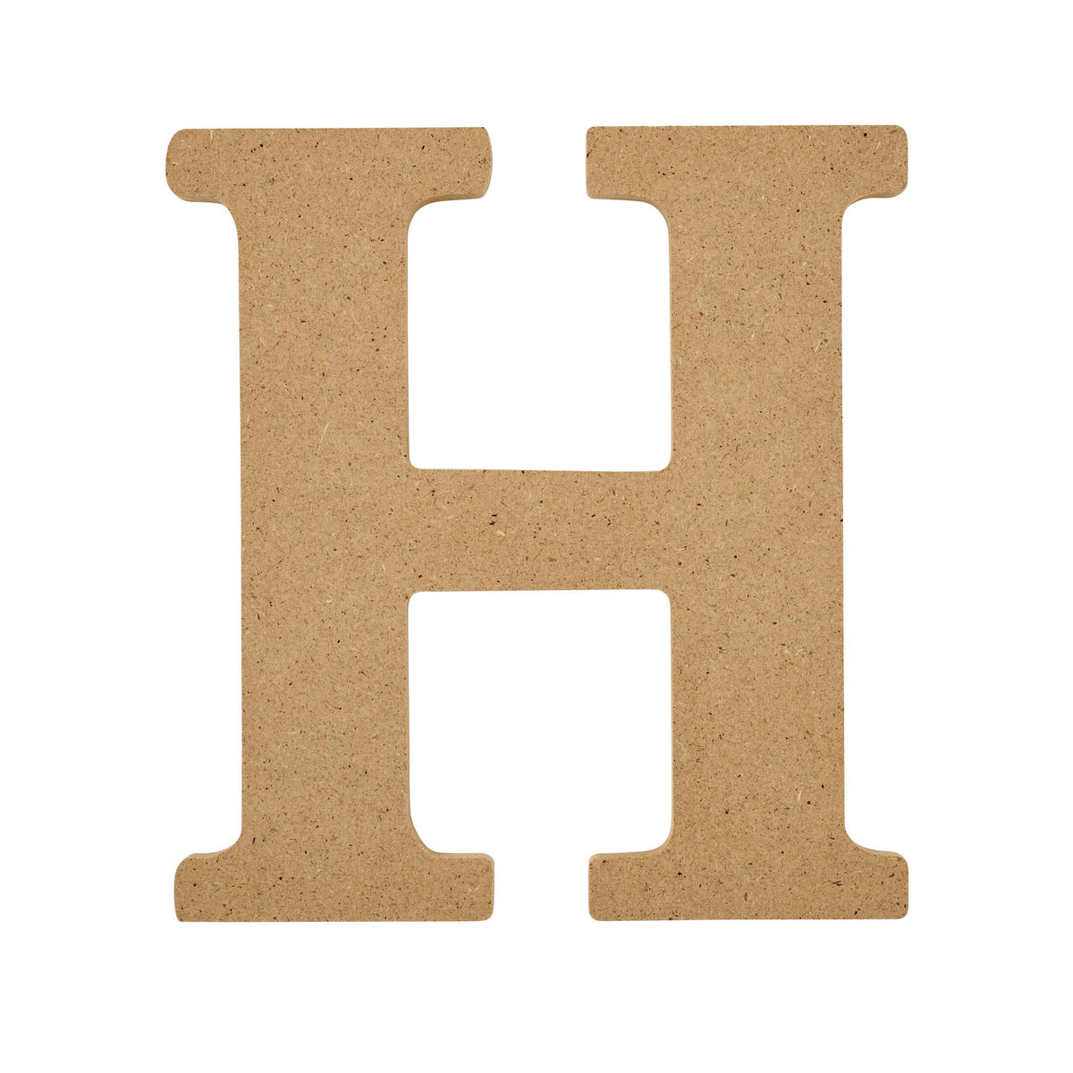 Plaid Unfinished Wood MDF 5" Letter for DIY Arts and Crafts