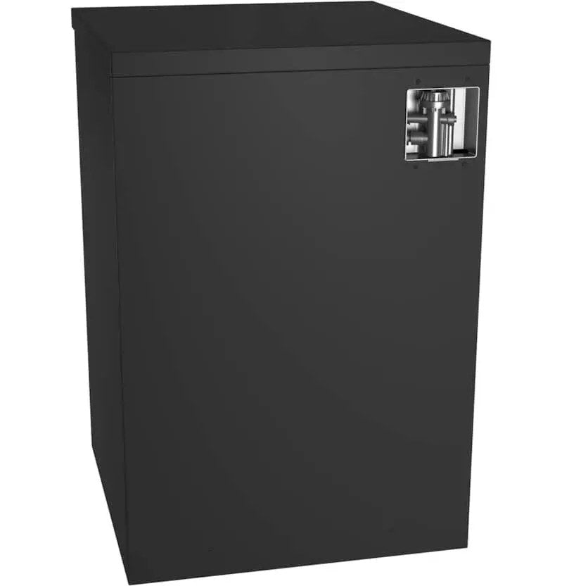 GE Portable Dishwasher, 24-Inch, Stainless Steel, Sanitize Cycle
