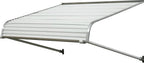 NuImage Awnings Aluminum Door Canopy 60 Inches Wide White - 60425