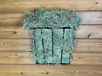Dutch Ranch Steel Wall Hay Rack, Black, 18.5 in Long