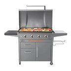 Blackstone ProSeries 4-Burner 36-Inch Griddle Cooking Station With Hood