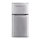 Frigidaire 4.5 Cu. Ft. 2-Door Compact Refrigerator With Chrome Trim - EFR451, Platinum