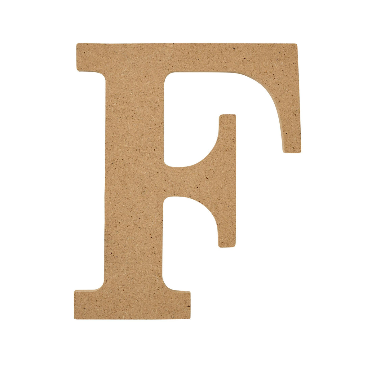 Plaid Unfinished Wood MDF 5" Letter for DIY Arts and Crafts