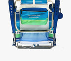Tommy Bahama 2-Pack Backpack Beach Chairs With Storage Pouch And Towel Bar - 8 Positions, 250 Lbs
