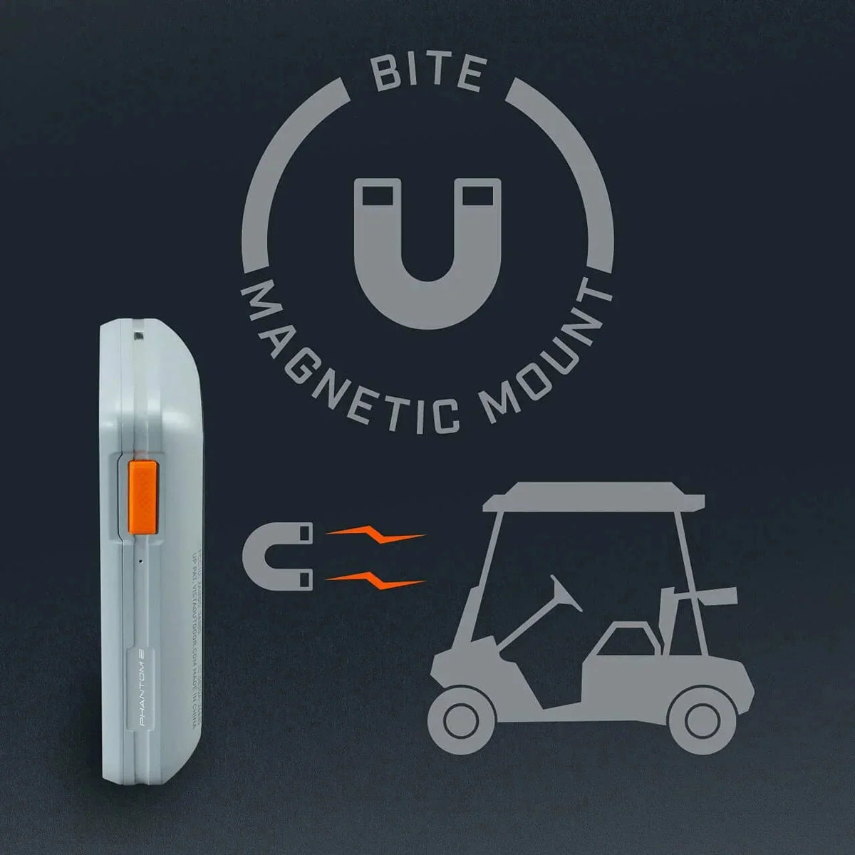 Bushnell Phantom 2 Golf GPS Rangefinder - Black