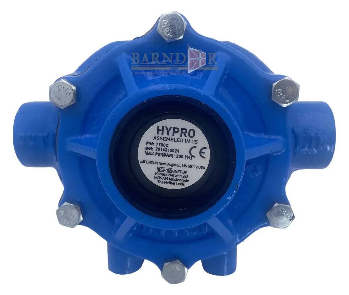 Cast Iron 7-Roller Pump, 22.1 GPM, 200 PSI, 3/4 inch NPT - 7700C