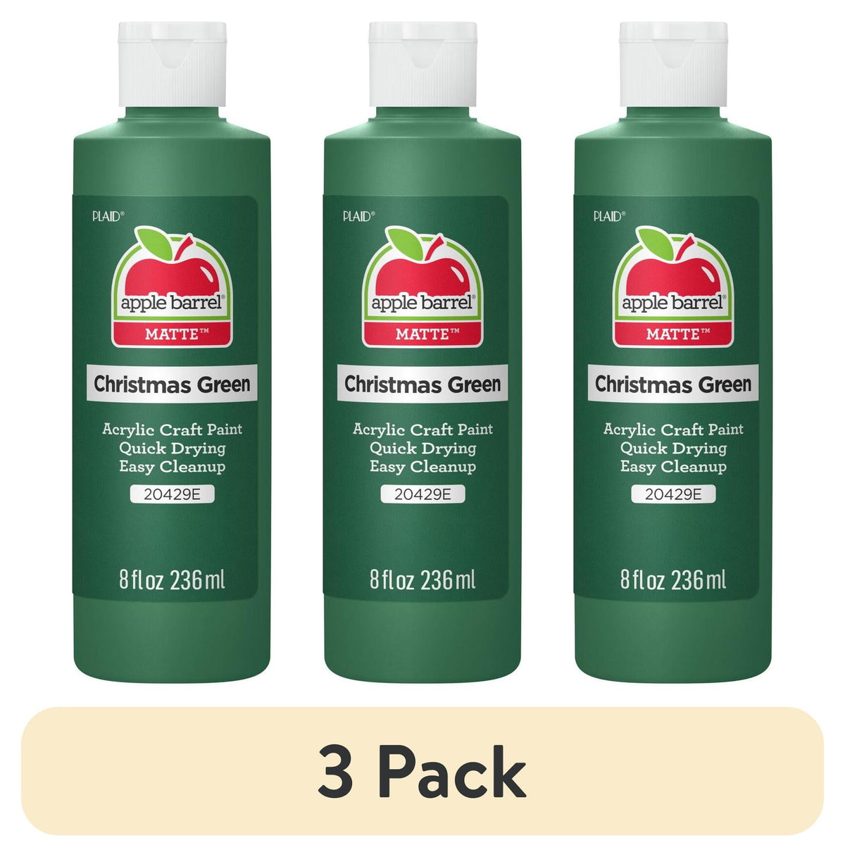 Apple Barrel Acrylic Craft Paint, Matte Finish, 8 fl oz