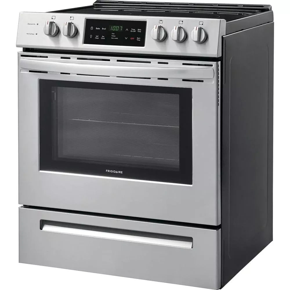 30 in. 5.0 cu. ft. Single Oven Electric Range - Stainless Steel