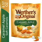 Werther's Original Limited Edition Fall Harvest Caramel Apple Soft Caramels, 8.57 oz Bag