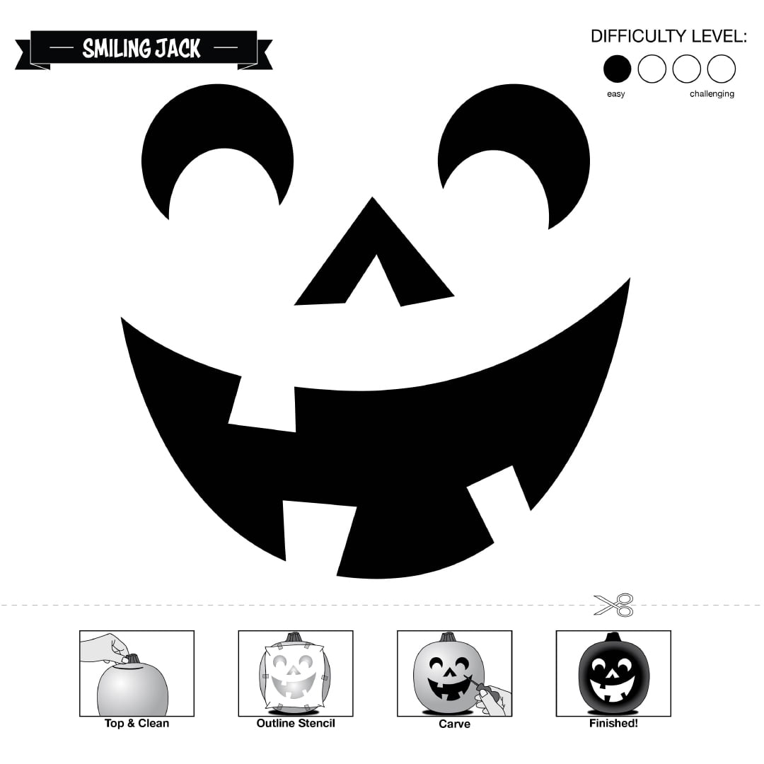 Seasons Pumpkin Carving Kit, Tools and Accessories for Halloween with 12 Stencils