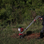 25cc 9-Inch Front-Tine Forward-Rotating Mini Tiller Cultivator