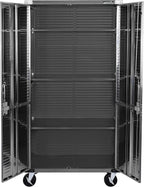 Seville Classics Steel Storage Cabinet, 36 inch W x 18 inch D x 72 inch H - UltraHD