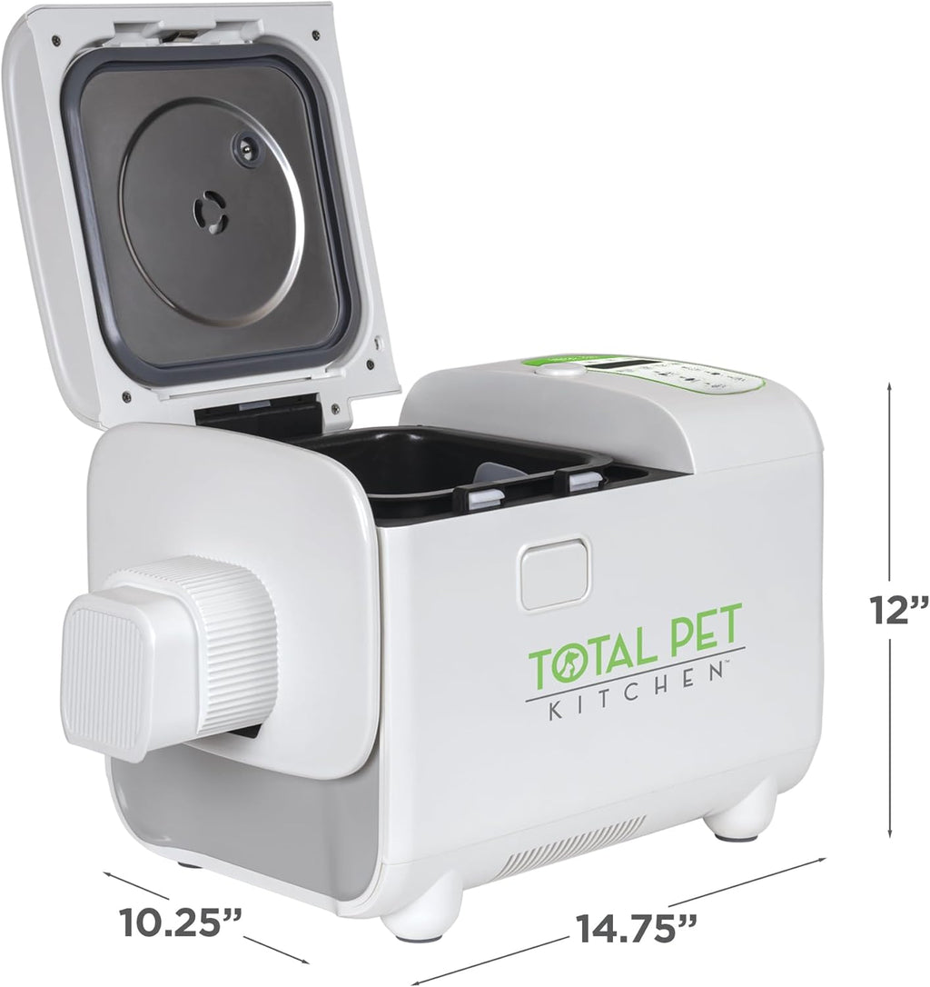 Total Pet Kitchen Pet Food Maker Multicooker, 4.5 Quart, 1000-Watt - Mix & Dispense