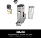 Ninja Pods & Grounds Single-Serve Coffee Maker, 56-oz. Reservoir, Stone - PB041ST