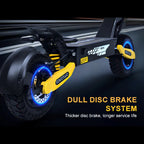 Off Road Electric Scooter For Adults, 1200W, 11 in Tires, 330 lb Load - GT06