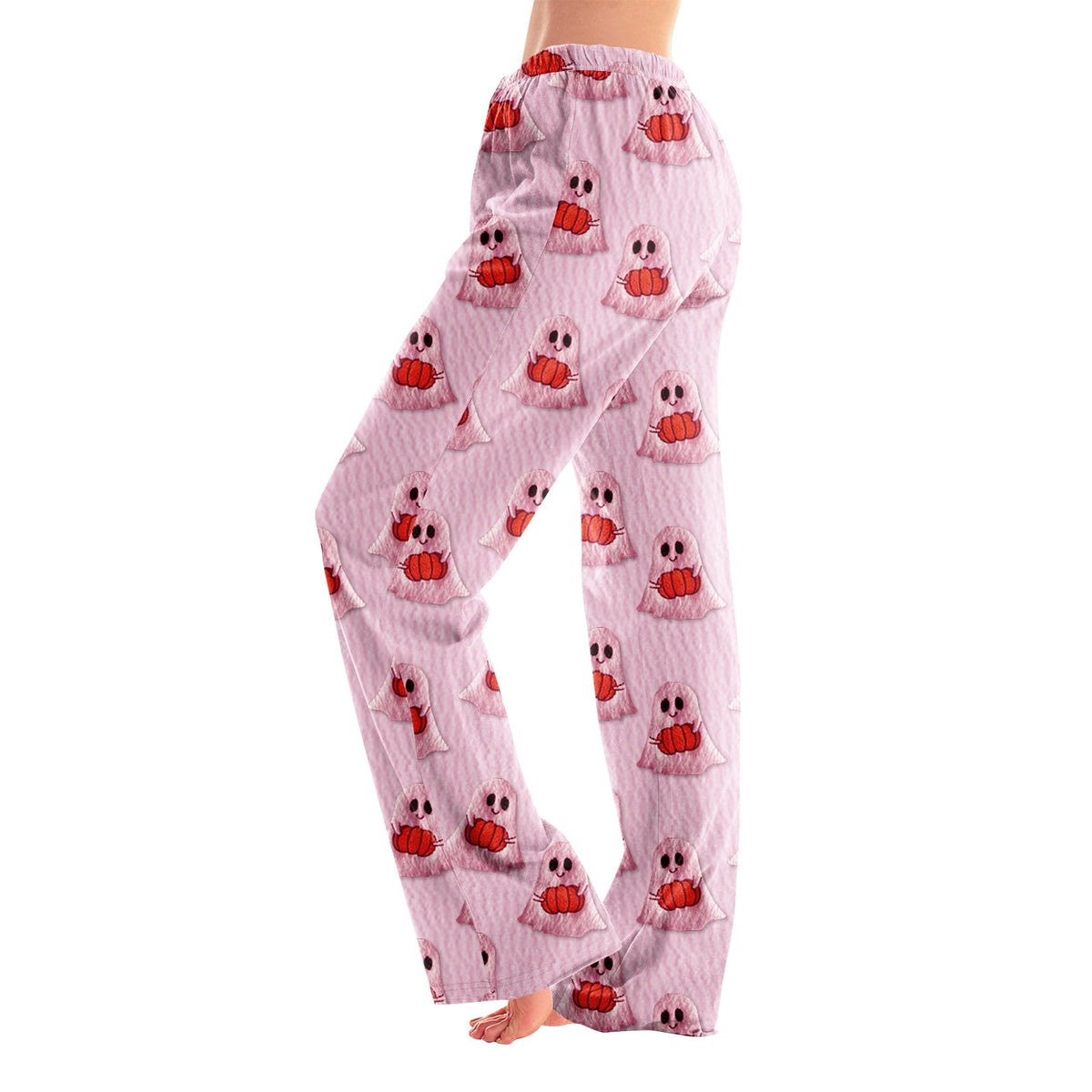 Hearthz Halloween Flannel Pajama Pants Women Plush Fuzzy Pajama Pants for Women Plaid Warm Cozy Pj Bottoms Lounge Pants Flannel Pants for Women