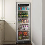 EdgeStar Commercial Beverage Merchandiser, 10.1 Cu. Ft., 22 in Wide, Stainless Steel - VBM101