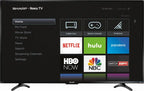 Sharp 55-Inch Class Roku Smart LED HDTV - 1080p Full HD With Voice Remote