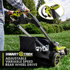 RYOBI 40V HP Brushless 21" Walk Behind Self-Propelled Lawn Mower w/ (2) 6.0Ah Batteries and Charger