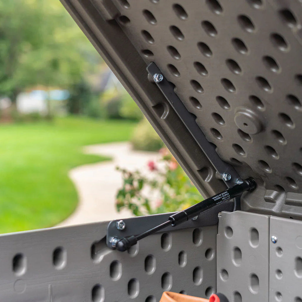 Lifetime Outdoor Storage Deck Box 568 Litre Grey Plastic - 60384U