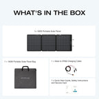 EF ECOFLOW 160 Watt Portable Foldable Solar Panel With Adjustable Kickstand - IP68
