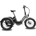 Lectric XP Trike Adult Folding 3-Wheel Electric Tricycle, Graphite, 500W, 20in x 4in Tires - XP Trike