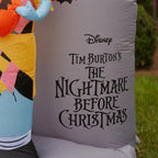 Airblown Jack Skellington And Sally Hills Scene Inflatable, 7 ft - 228486