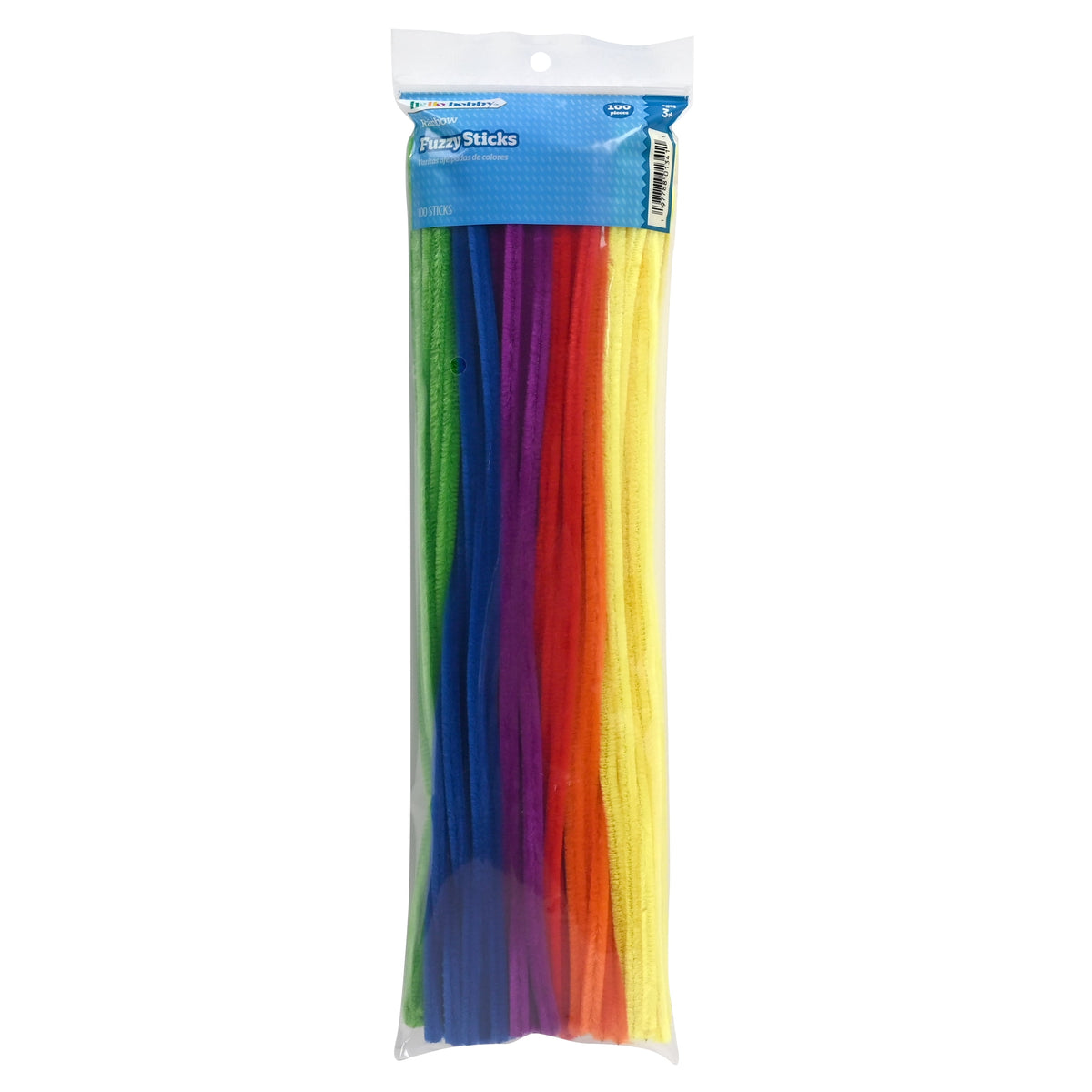 Hello Hobby Fuzzy Sticks, 100 Count