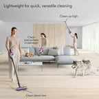 Dyson Cordless Stick Vacuum Cleaner, 0.14 Gallons, Silver/Nickel - V8 SV25