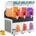 Commercial Frozen Drink Slush Machine, 45 L, 3 Tanks