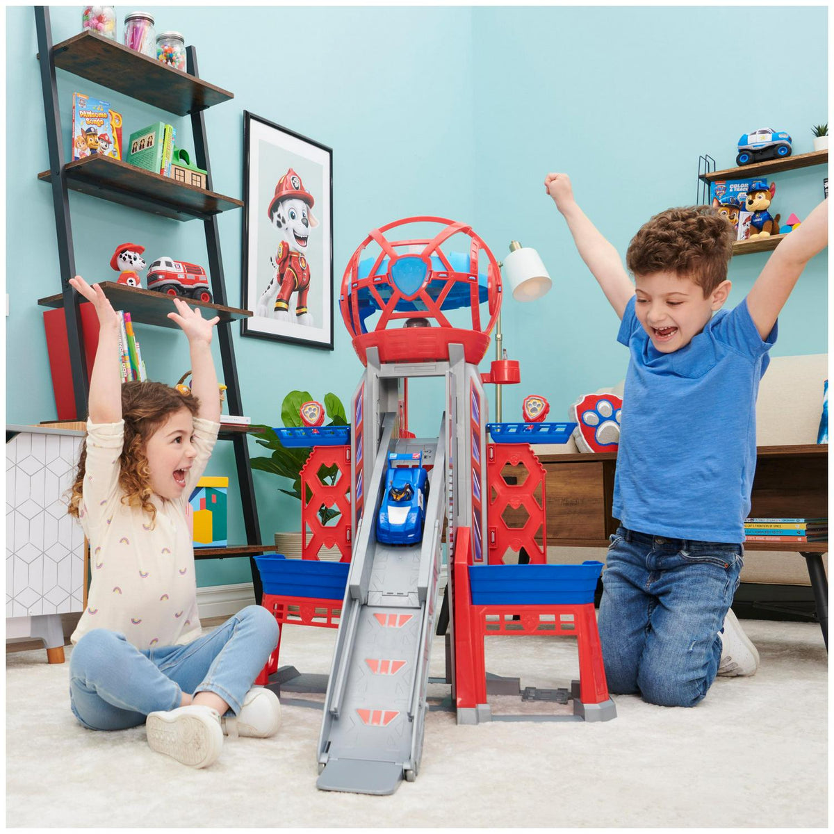 PAW Patrol Ultimate City Movie Tower Playset With 6 Figures And Chase Cruiser - 6060234