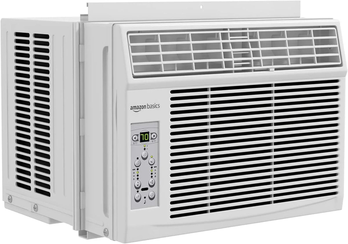 Amazon Basics 5000-BTU Window Air Conditioner, White