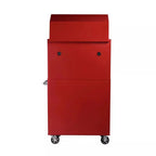 36 in. 12-Drawer Steel Tool Chest And Cabinet Combo - Red