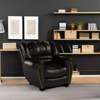 CANMOV Manual Recliner Chair, Nut Brown