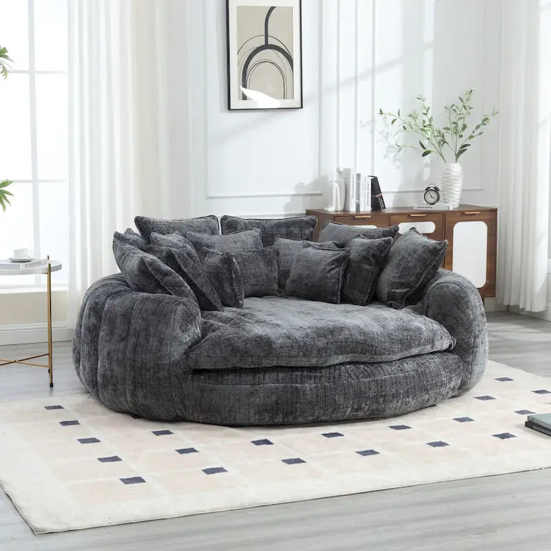 Double Loaf Sofa Bed With Armrests