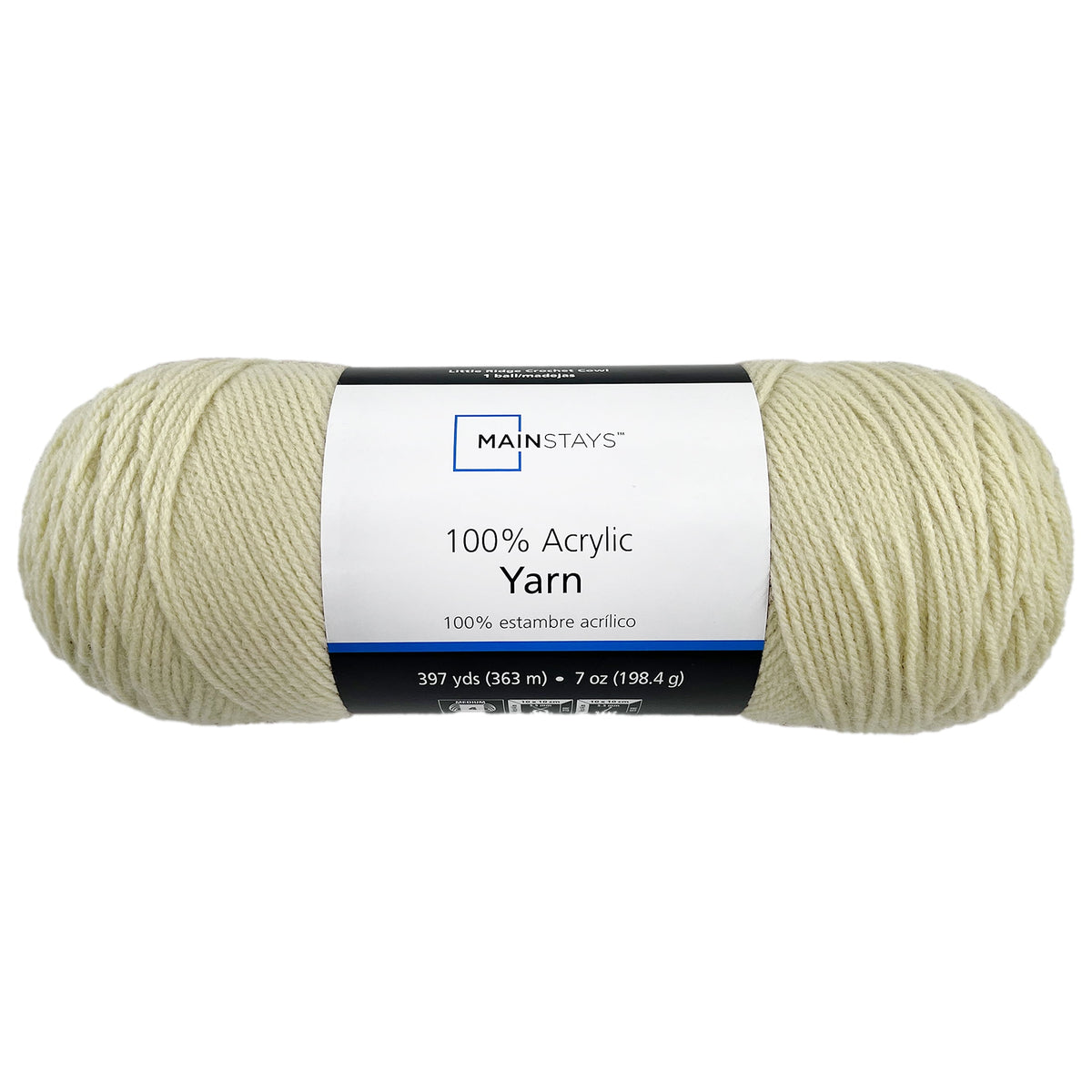 Mainstays Medium 4 Acrylic Yarn, 7 oz, 397 Yards