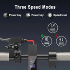 Roinside Electric Scooter, 8.5 in Solid Tires, 350W, 19 MPH, 21-23 Miles - UP12 Plus