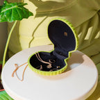 Venus Velvet Seashell Jewelry Box - Green