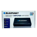 Blaupunkt Monoblock Class D Car Audio Amplifier With 4 Ga Amp Kit - AMP3000D
