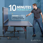 JOOLA Inside Professional Indoor Ping Pong Table, 13mm MDF, 108in x 60in x 30in - Inside