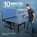 JOOLA Inside Professional Indoor Ping Pong Table, 13mm MDF, 108in x 60in x 30in - Inside
