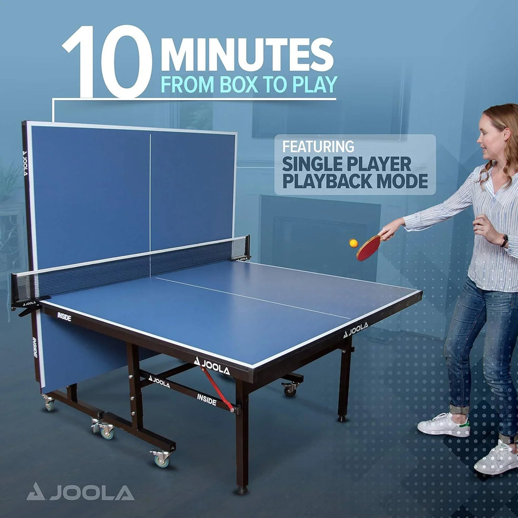 JOOLA Inside Professional Indoor Ping Pong Table, 13mm MDF, 108in x 60in x 30in - Inside