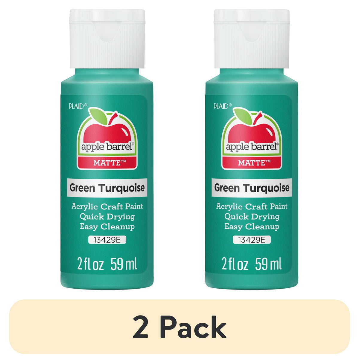 Apple Barrel Acrylic Craft Paint, Matte Finish, 2 fl oz