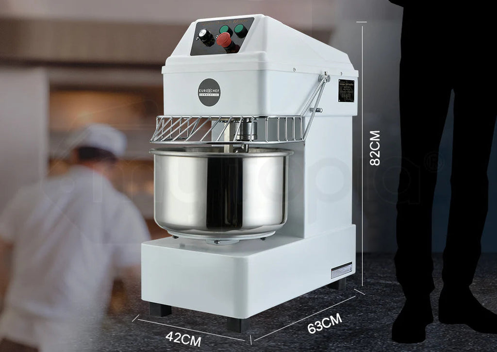EuroChef Commercial Spiral Dough Mixer, 20L 1500W 8kg - EUC-DMX-5 COKDMXEUCA205