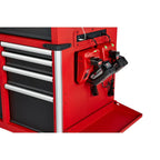 Milwaukee High Capacity 56 in 18-Drawer Steel Tool Chest And Cabinet Combo - Red And Black