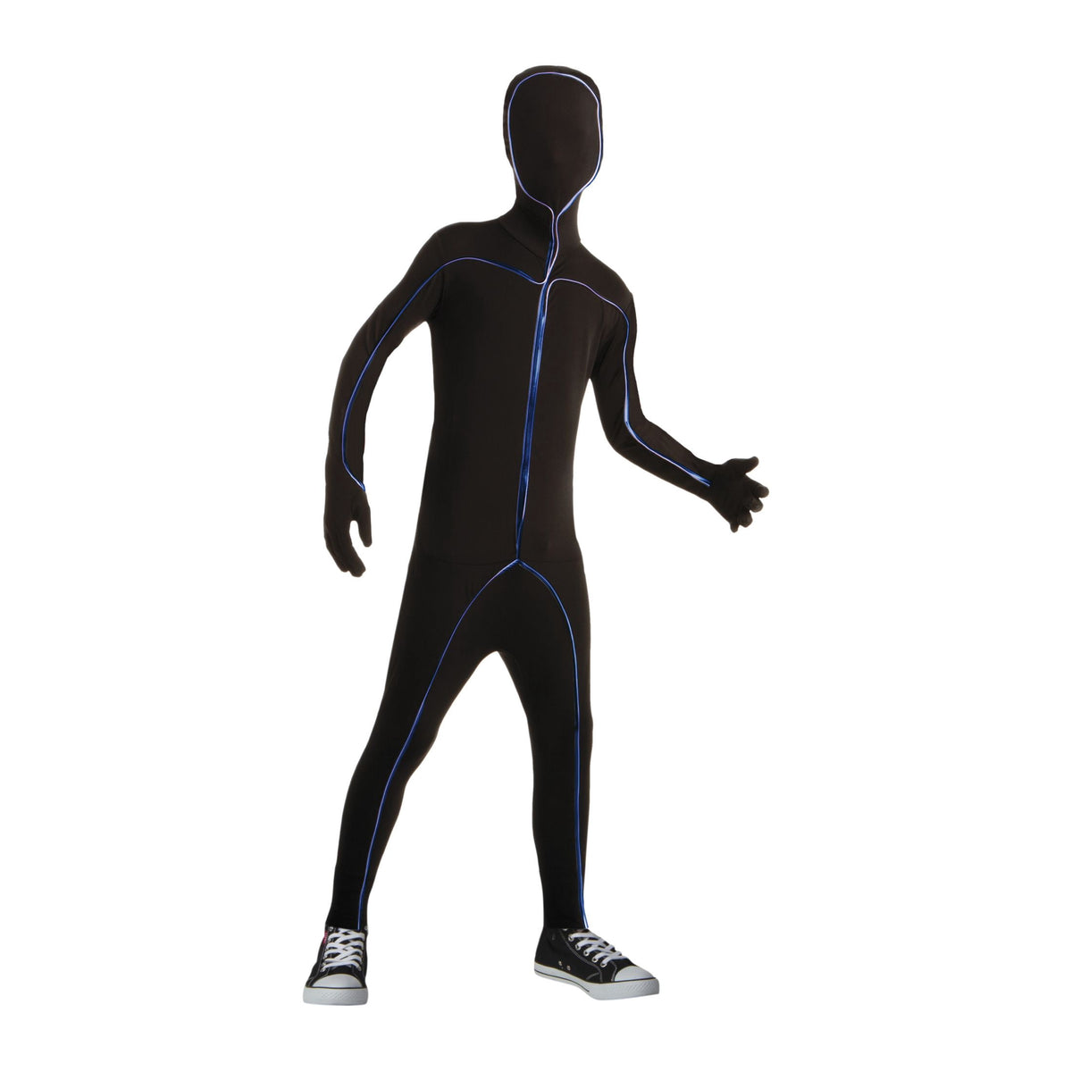 Light Up Stick Figure Halloween Costume for Children, Boys Size X-Large (14/16), by Way to Celebrate