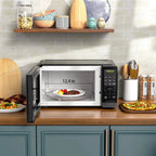Mainstays Countertop Microwave Oven, 1.1 Cu Ft, 1000 Watts, Black - MS54100112162