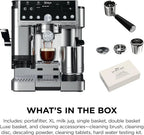 Ninja Luxe Cafe Pro Series Espresso Machine, Drip Coffee And Cold Brew - 68 Fluid Ounces