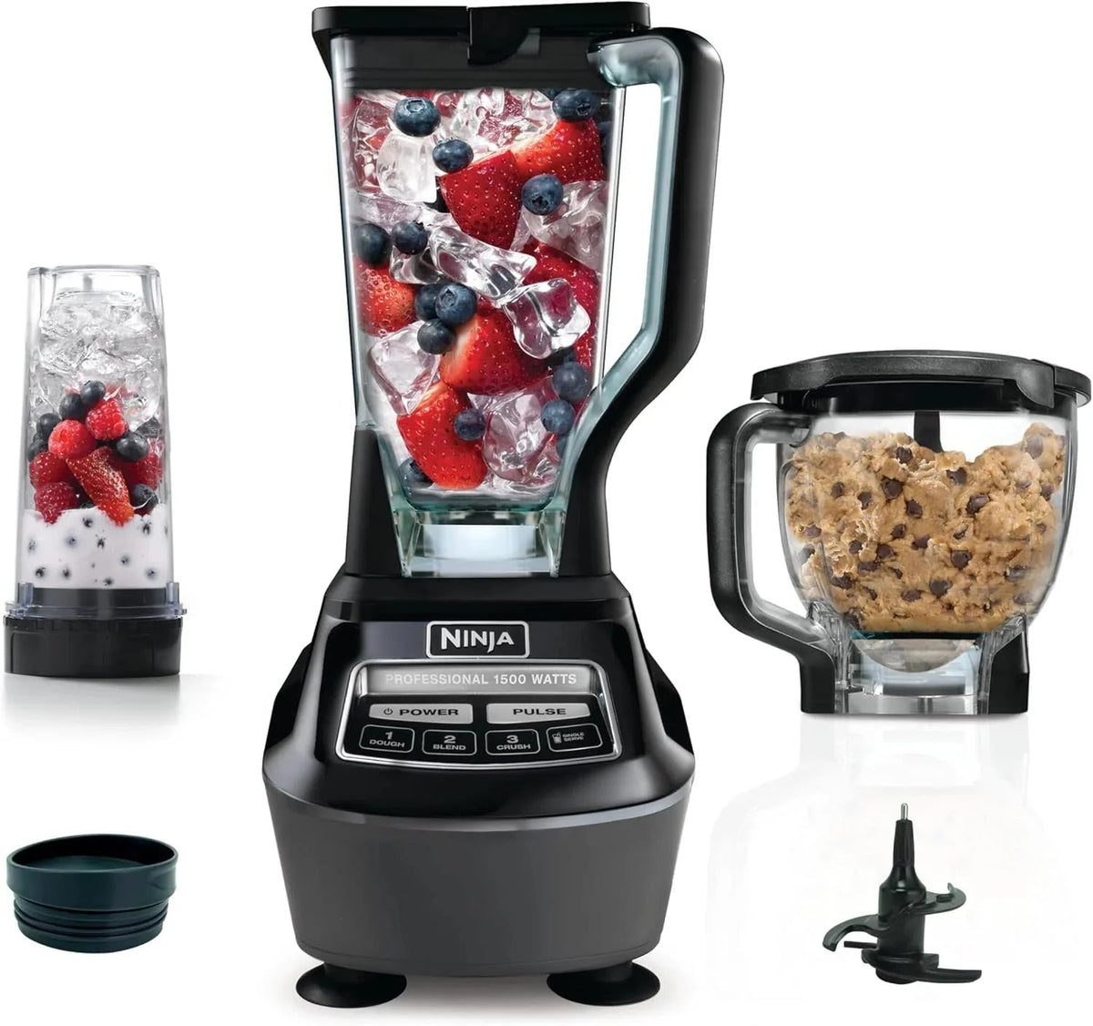 Ninja Mega Kitchen System Blender, 1500W, Black - BL770